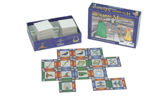 WIzard's Museum Construction Kit Game Box Contents