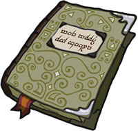 Book: a magical tome, packed with forgotten lore