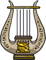 Lyre: A legendary artifact whose strings almost strum themselves